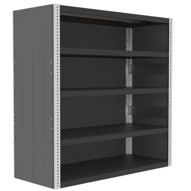 Valley Craft Heavy Duty Shelving, 12 Gauge - Enclosed, 60